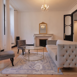 Appartement bourgeois Pau centre-ville, 170 m², immeuble 1880, parquet d'origine, bow window